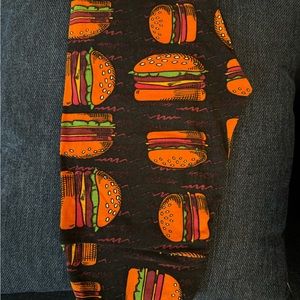 Lularoe Hamburger leggings